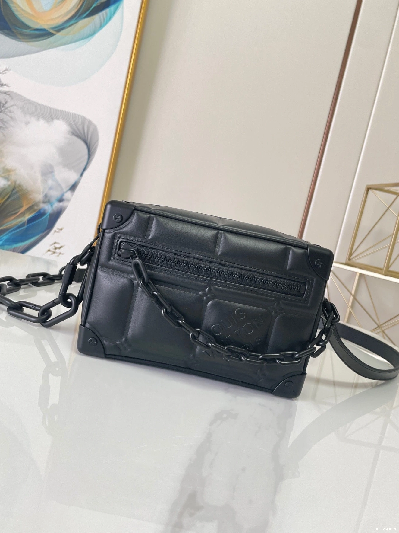 AAA Pruses Bags LOUIS SOFT TRUNK VUITTON MINI 0716